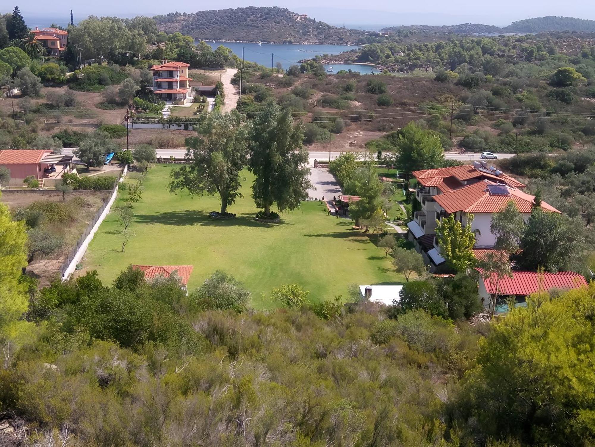 Nikos Apartments Ormos Panagias Exteriör bild
